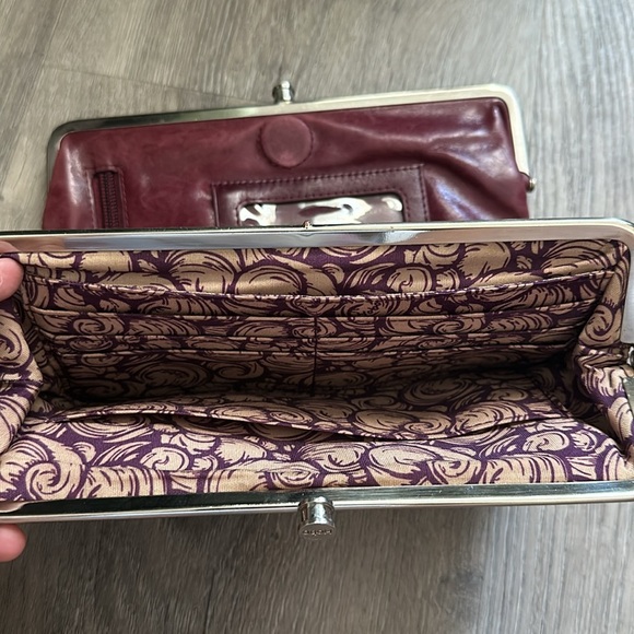 Hobo International Lauren clutch Wallet - burgundy - Picture 4 of 7